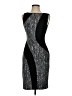 Cache Graphic Black Cocktail Dress Size 0 - photo 1