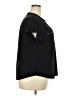 Unbranded Black Short Sleeve Blouse Size 2X (estimated) - photo 4