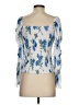 Venus Blue 3/4 Sleeve Blouse Size S - photo 2