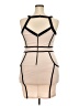 Charlotte Russe 100% Polyester Tan Cocktail Dress Size 2X - photo 2
