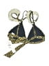 Solido Animal Print Gold Swimsuit Top Size S - photo 2