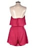 If by Sea 100% Polyester Solid Pink Romper Size S - photo 2