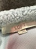 Ann Taylor LOFT 100% Polyester Blue Pullover Sweater Size L - photo 7