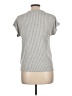 Lavish Gray Short Sleeve Top Size L - photo 2