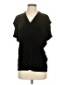Lands' End Black Short Sleeve Blouse Size XS - photo 1