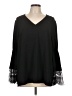 Nine West Black 3/4 Sleeve Blouse Size L - photo 1