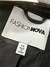 Fashion Nova 100% Polyurethane Color Block White Jacket Size XS - photo 6