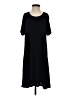 Jostar Solid Black Casual Dress Size S - photo 1