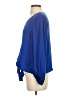 Vince Camuto 100% Polyester Blue 3/4 Sleeve Blouse Size S - photo 5