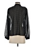 NO REST FOR Bridget 100% Polyester Polka Dots Black Long Sleeve Blouse Size S - photo 2