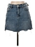 PacSun 100% Cotton Blue Denim Skirt Size 24 waist - photo 1