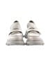 Alexander McQueen 100% Leather Ivory Gray Flats Size EU 38 - photo 2