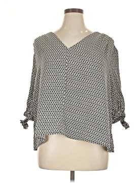 Worthington 3/4 Sleeve Blouse (view 1)