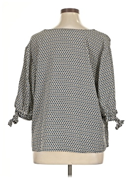 Worthington 3/4 Sleeve Blouse (view 2)