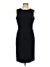 Nine West Solid Black Cocktail Dress Size 2 - photo 1