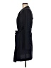 Joan Vass 100% Polyester Blue Trenchcoat Size M - photo 5