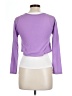 Assorted Brands 100% Polyester Purple 3/4 Sleeve Top Size 12 - photo 2