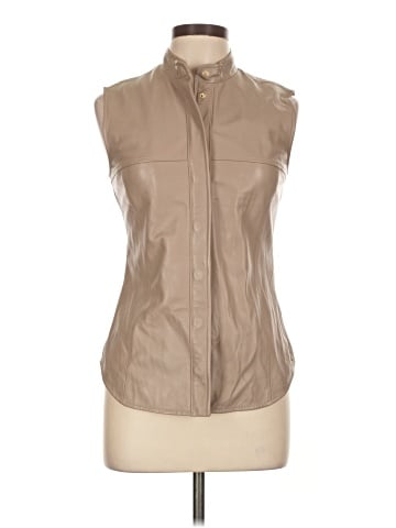 Max Mara Leather Vest (view 1)