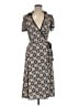 BCBGMAXAZRIA Print Gray Casual Dress Size M - photo 1