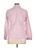 Talbots Polka Dots Pink Long Sleeve Blouse Size 14 - photo 2