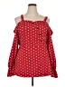Shein Red Long Sleeve Blouse Size 5X - photo 1