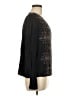 One World Black Long Sleeve Blouse Size M - photo 4