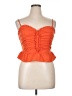 Sienna Sky Orange Sleeveless Blouse Size XL - photo 1