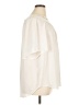 Ann Taylor 100% Polyester Ivory Short Sleeve Blouse Size XL - photo 4