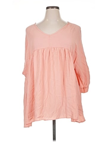Haptics 3/4 Sleeve Blouse (view 1)