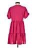 Shein Solid Pink Casual Dress Size 2 - photo 2