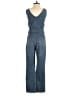 Reformation Jeans Blue Jumpsuit Size 2 - photo 2