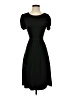 Shein Solid Black Casual Dress Size 2 - photo 1