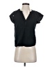 Universal Thread Black Short Sleeve Blouse Size XS - photo 1