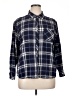 Well Worn Plaid Blue Long Sleeve Button-Down Shirt Size XL - photo 1