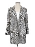 Chico's 100% Rayon Animal Print White Blazer Size S - photo 1