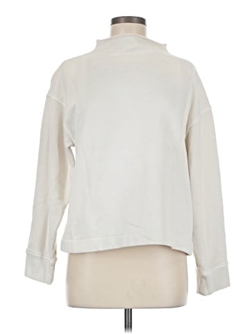 Madewell Long-Sleeve Funnel-Neck Sweatshirt (view 1)