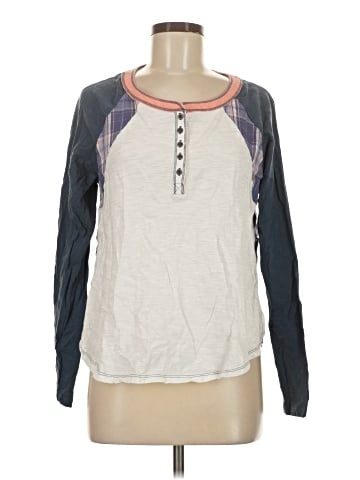 Hem & Thread Long Sleeve Henley (view 1)