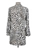 Chico's 100% Rayon Animal Print White Blazer Size S - photo 2