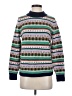 J.Crew Print Green Pullover Sweater Size S - photo 1