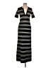 Ser.O.Ya Stripes Black Casual Dress Size L - photo 1