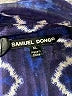 Samuel Dong 100% Cotton Blue Long Sleeve Blouse Size XL - photo 6