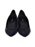 Via Spiga 100% Leather Blue Heels Size 8 1/2 - photo 2