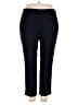 Bend Over 100% Polyester Solid Black Active Pants Size 18 - photo 1