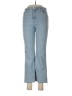 Just Black Chevron-herringbone Blue Jeans Size 28 waist - photo 1
