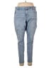 American Eagle Outfitters Solid Blue Jeans Size 18R - photo 1