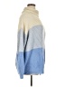 POPSUGAR 100% Acrylic Color Block Blue Turtleneck Sweater Size XL - photo 4