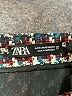 Zara Argyle Blue Casual Skirt Size XS - photo 4