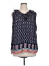 Terra & Sky 100% Polyester Blue Sleeveless Blouse Size 0X - photo 1