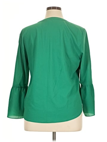 J.Crew Factory Store Long Sleeve Blouse (view 2)