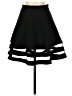 Monteau Solid Black Formal Skirt Size S - photo 1